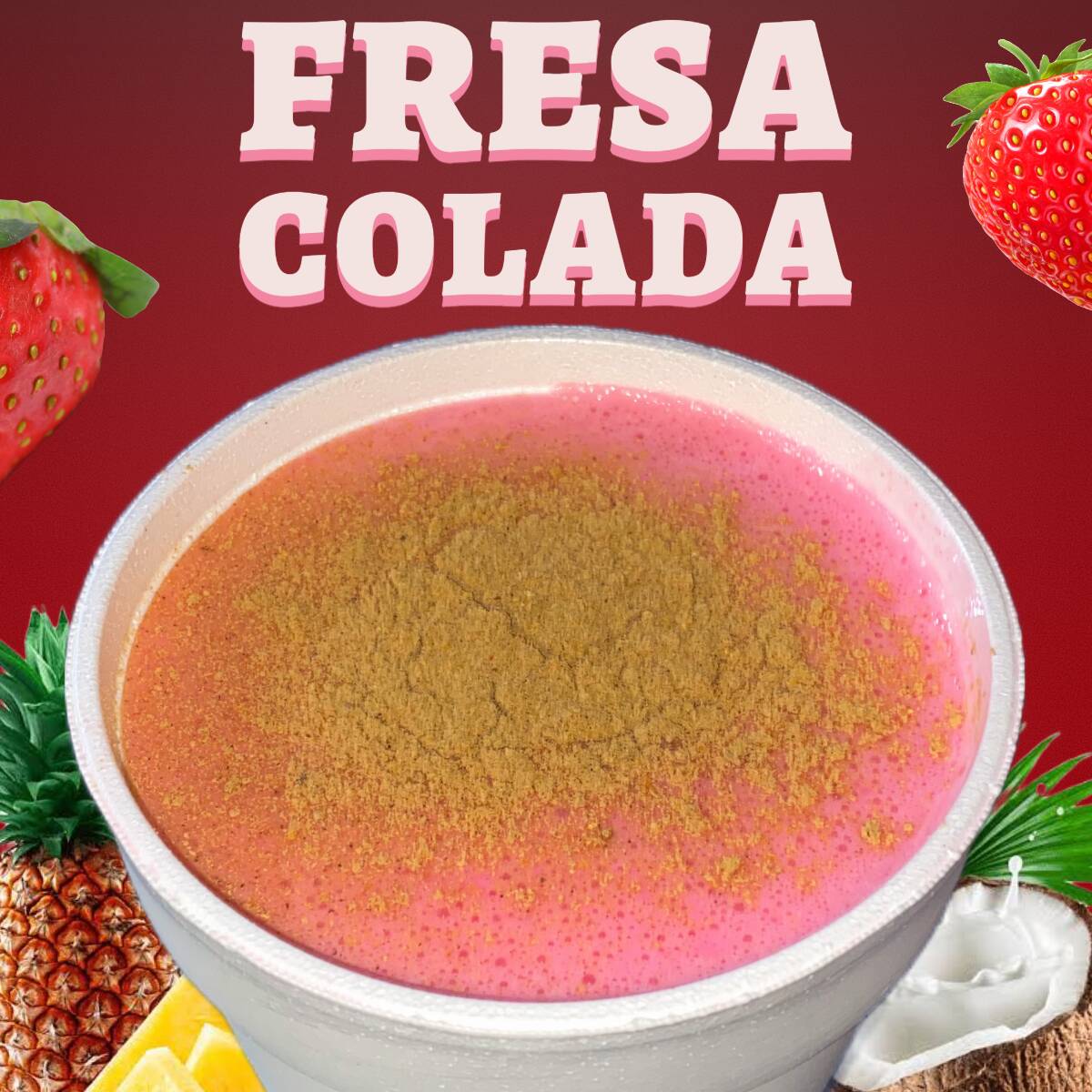 Fresa Colada (Piña Colada Fresa)