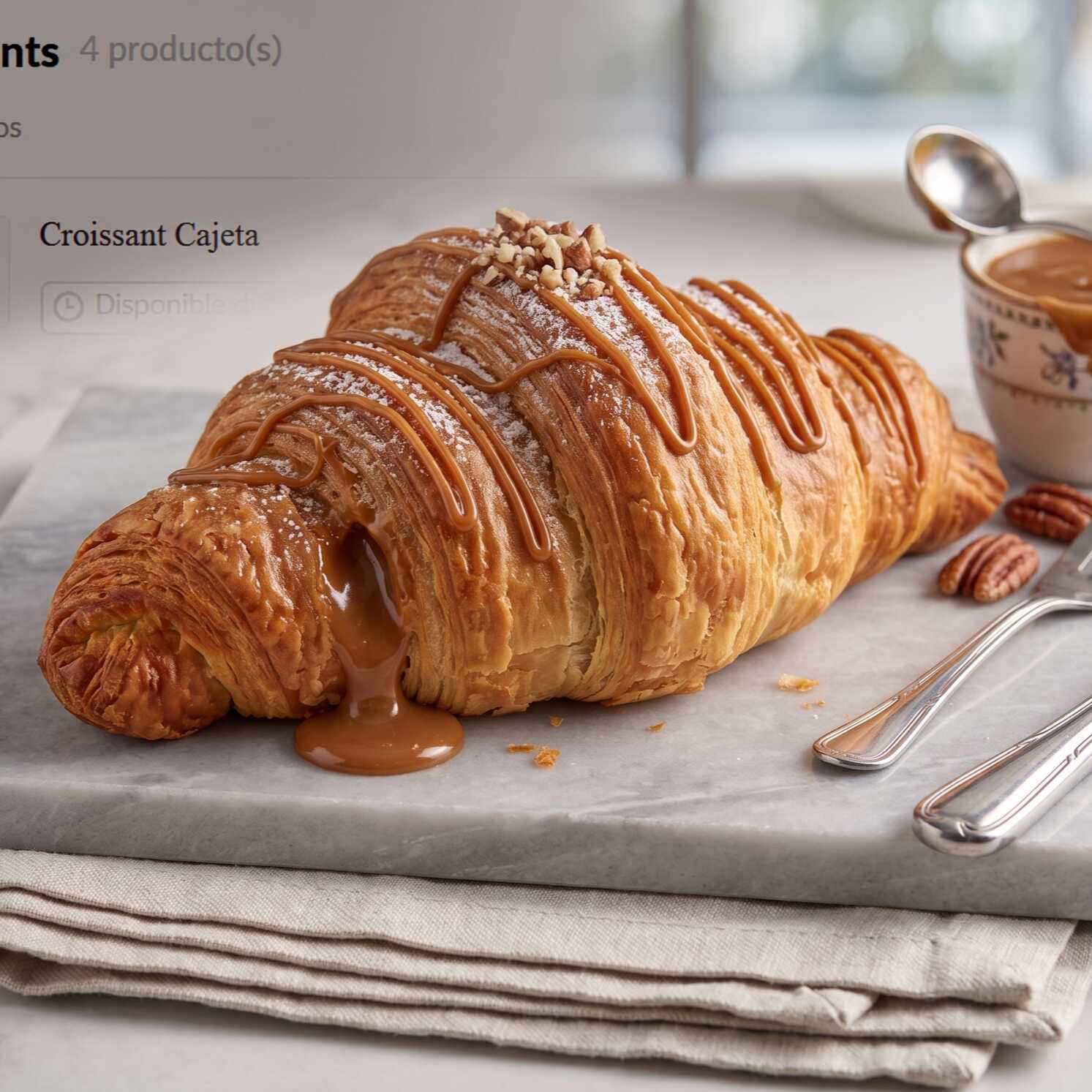 Croissant Cajeta