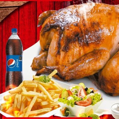 1 Pollo, Chaufa más Pepsi