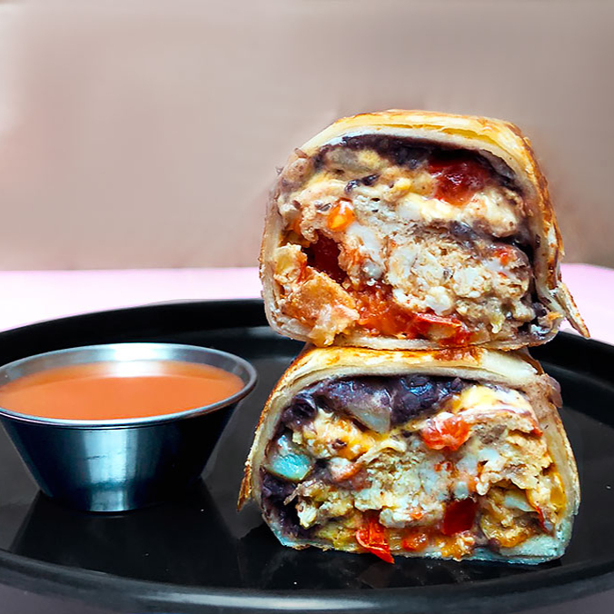 Burrito de Huevo a la Mexicana