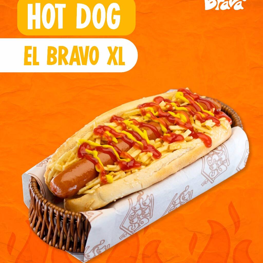 Hot Dog El Bravo XL