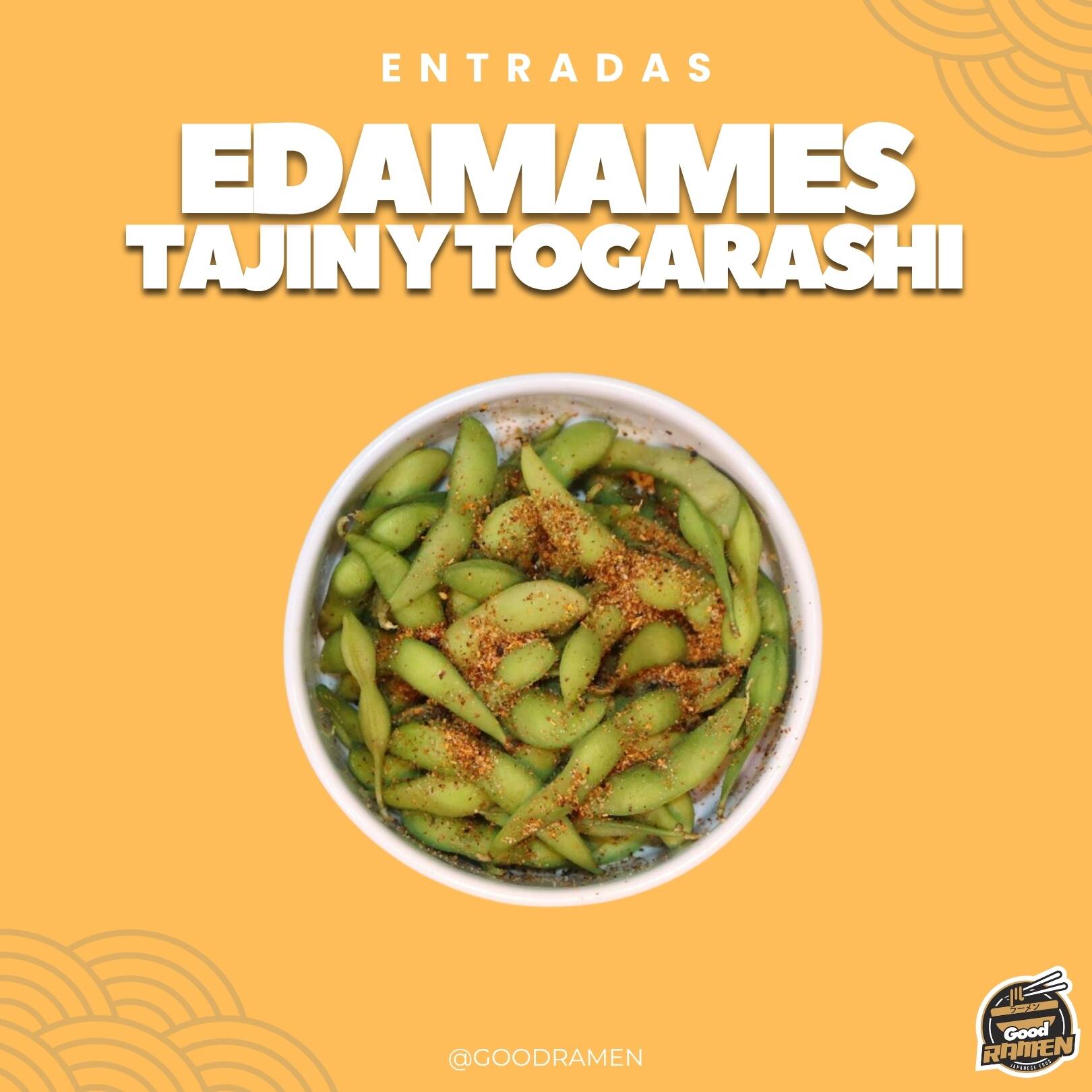 Edamame Tajín y Togarashi