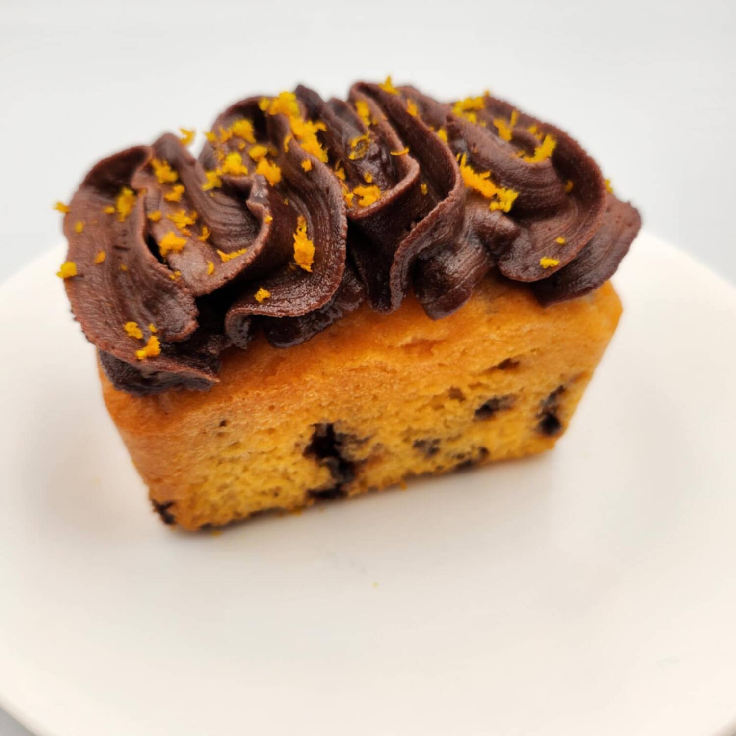 Panque de Naranja y Chispas