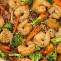 Camarones al Wok Orden