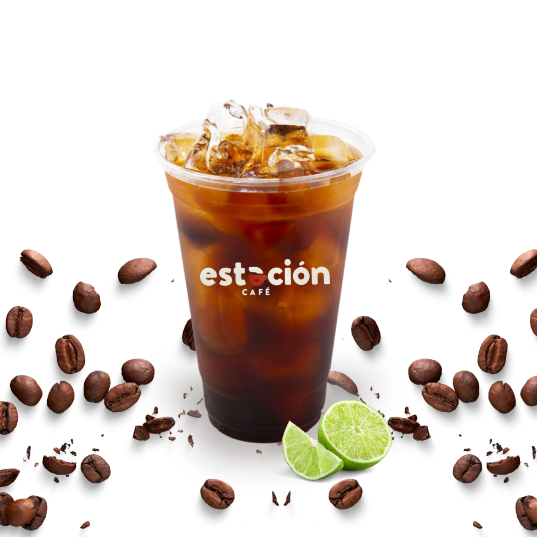 AMERICANO ESPRESSO FRIO CON LIMÓN