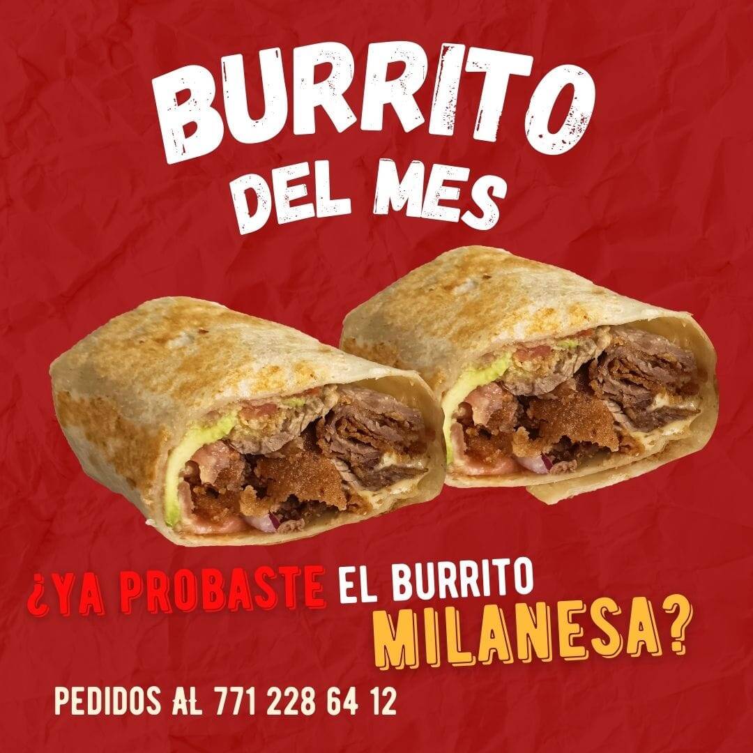 burrito de milanesa (30 cm)