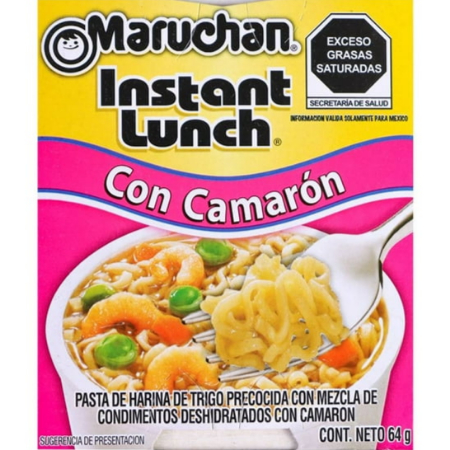 Sopa Maruchan de Camarón