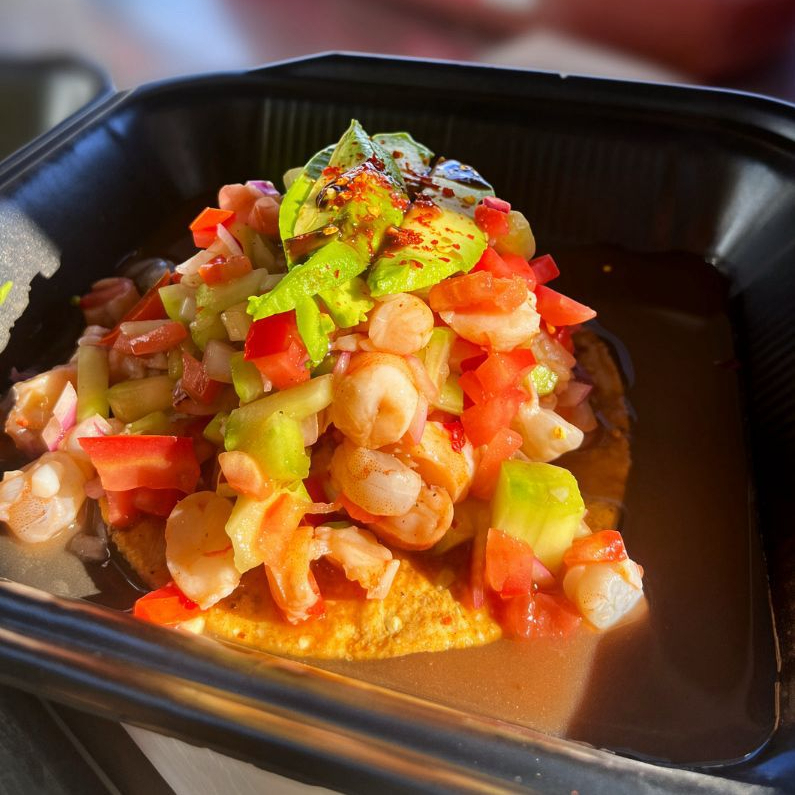 Ceviche camaron cocido
