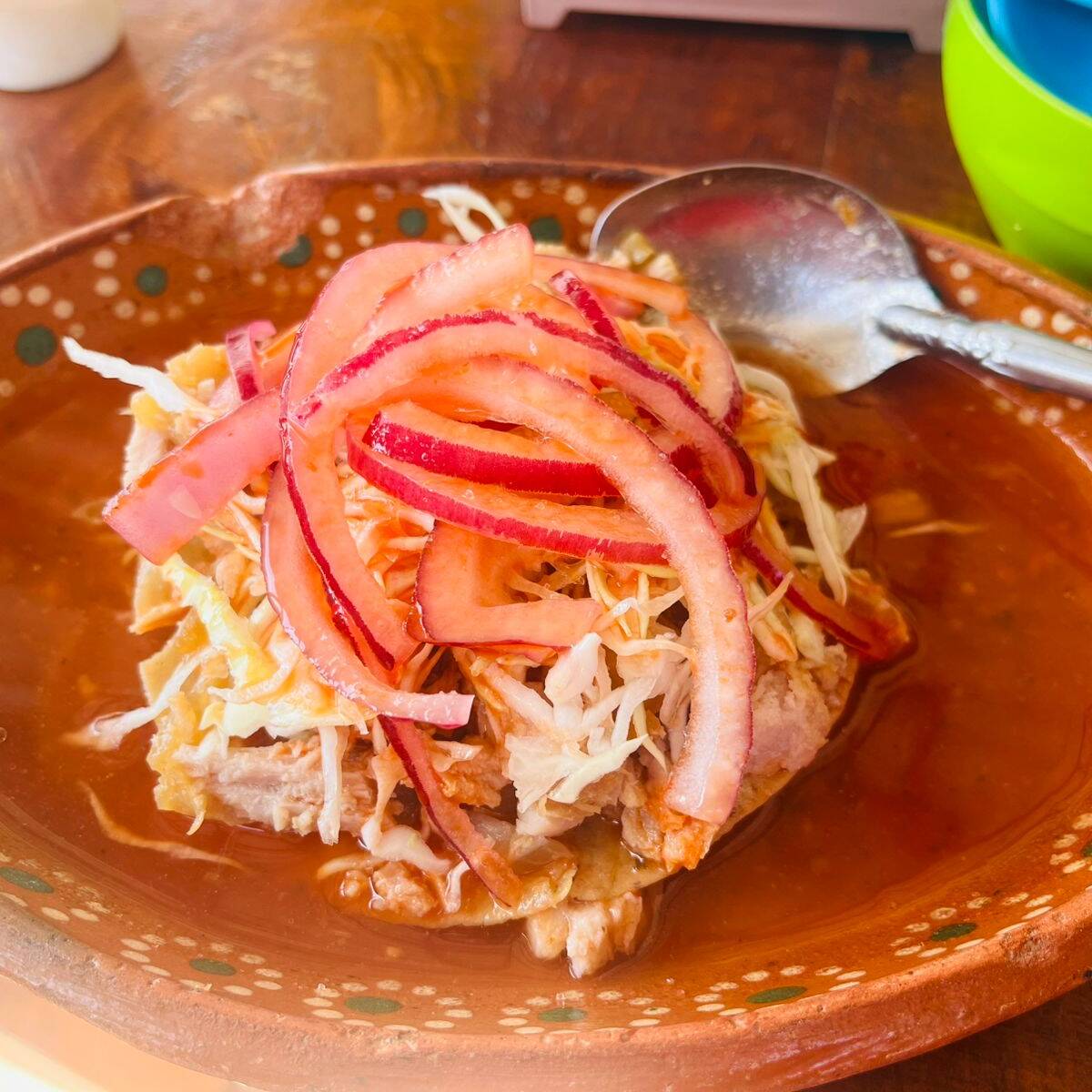 Tostada de carnitas