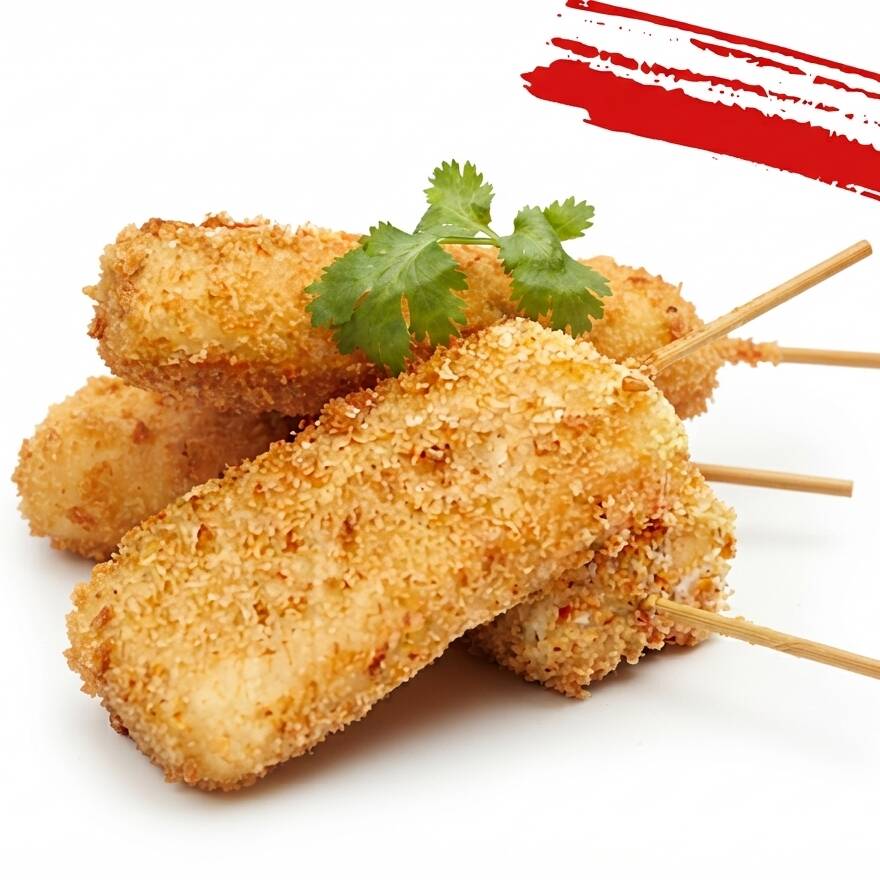 Kushiage de Queso (3 Pzas)