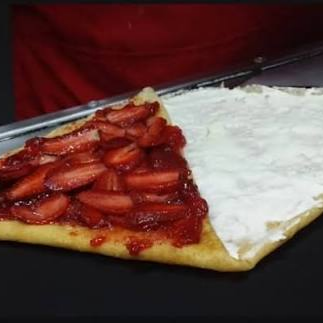 Crepa de Philadelphia con Fresa