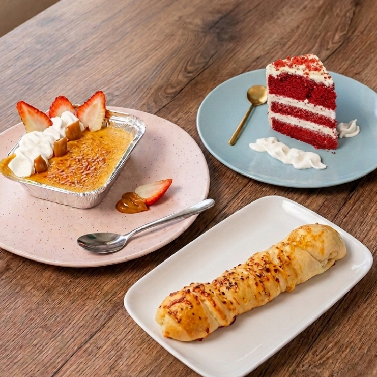 Leche Asada + Red Velvet+ Palito de Queso