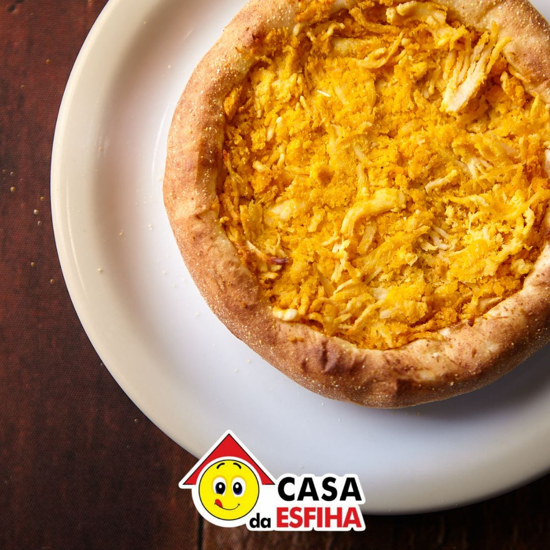 Frango desfiado e temperado.