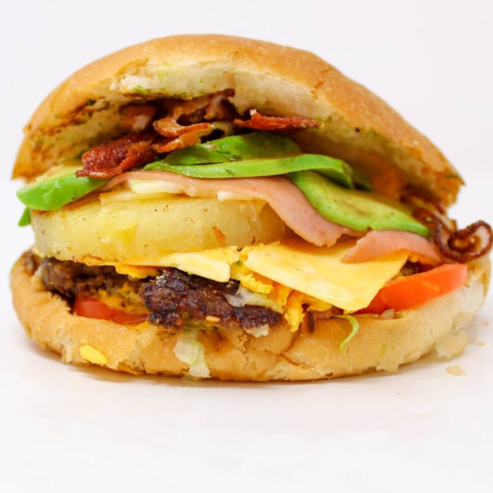 Hamburguesa Hawaiana