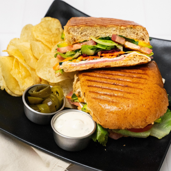 Fit fat panini con papas