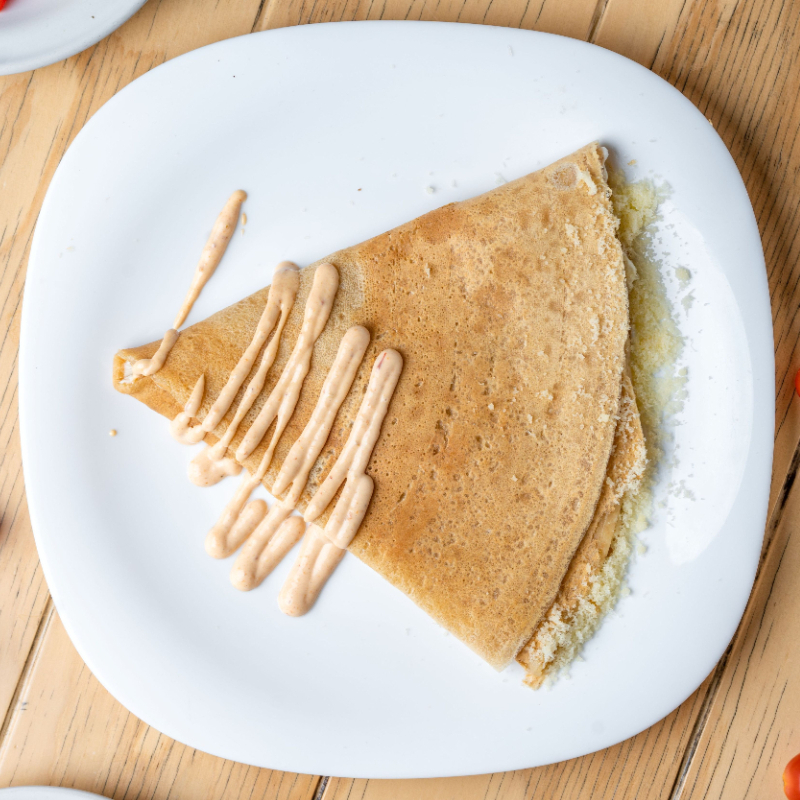Crepa Salada Vishuddha Tres Quesos