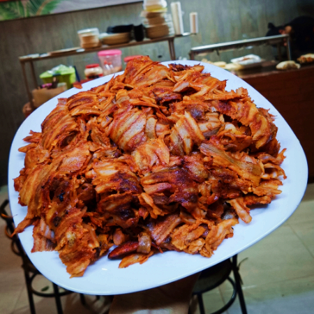 Kilo de carne al pastor con queso