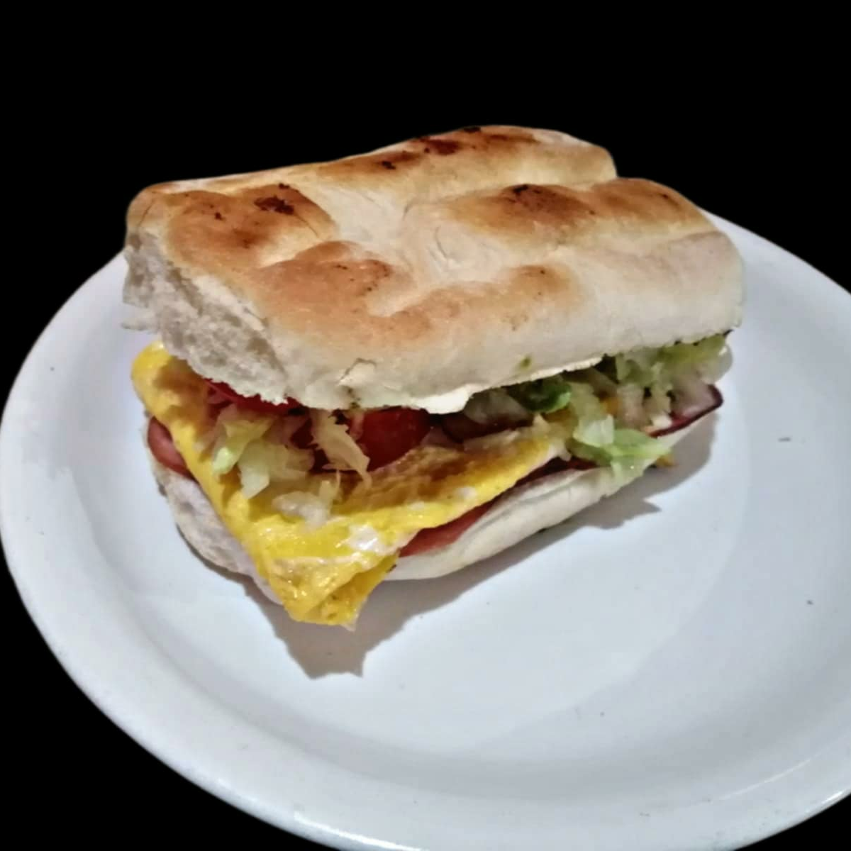 Mi desayuno en torta