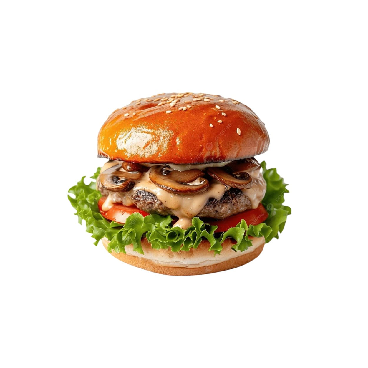 Hamburguesa Champiñones