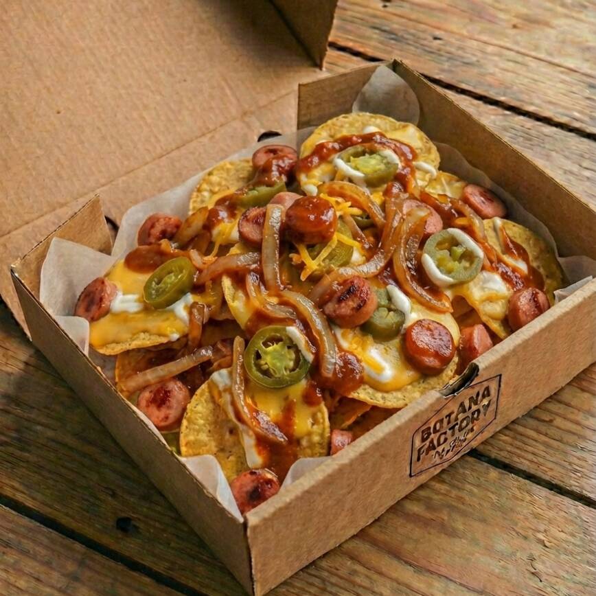 Nachos “Cortocircuito” (Salchi-Nachos)