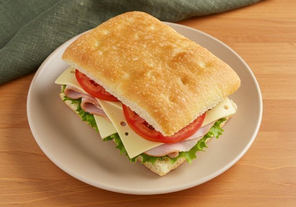 Focaccia Jamón