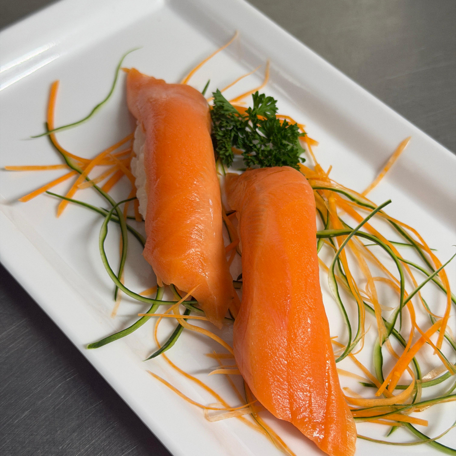 Niguiris de salmon