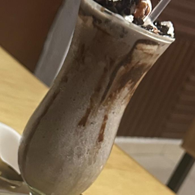 Frappe de galleta oreo