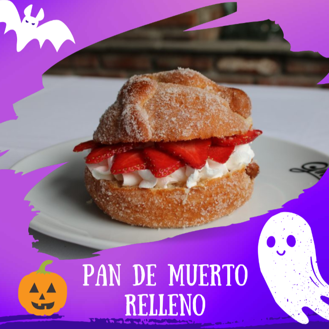 PAN DE MUERTO RELLENO