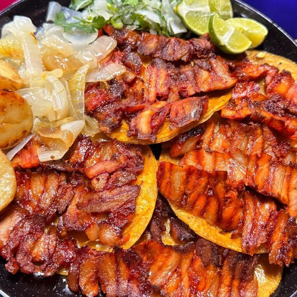 2 ORDENES DE TACOS DE TROMPO