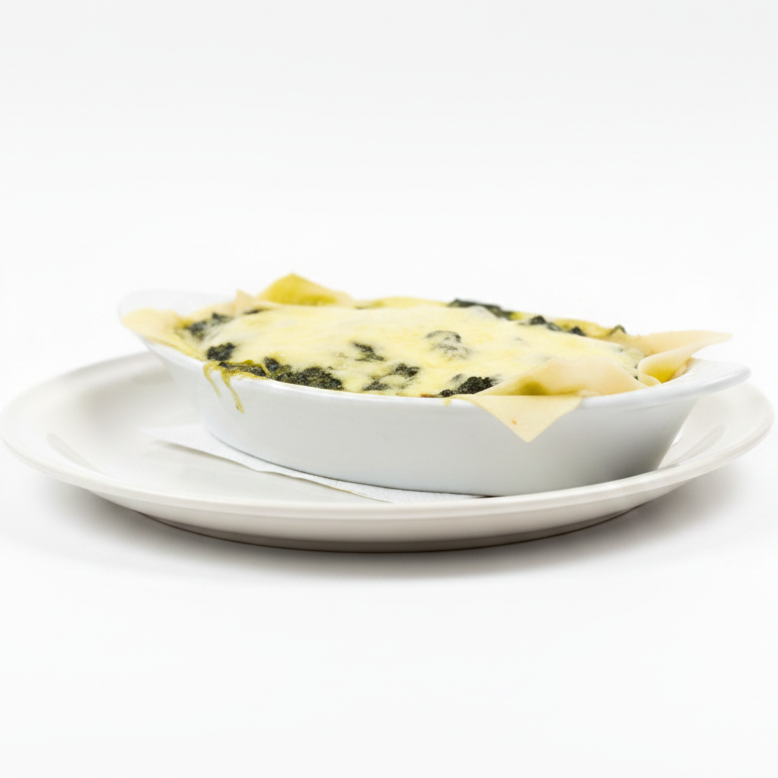Lasagna con Espinacas