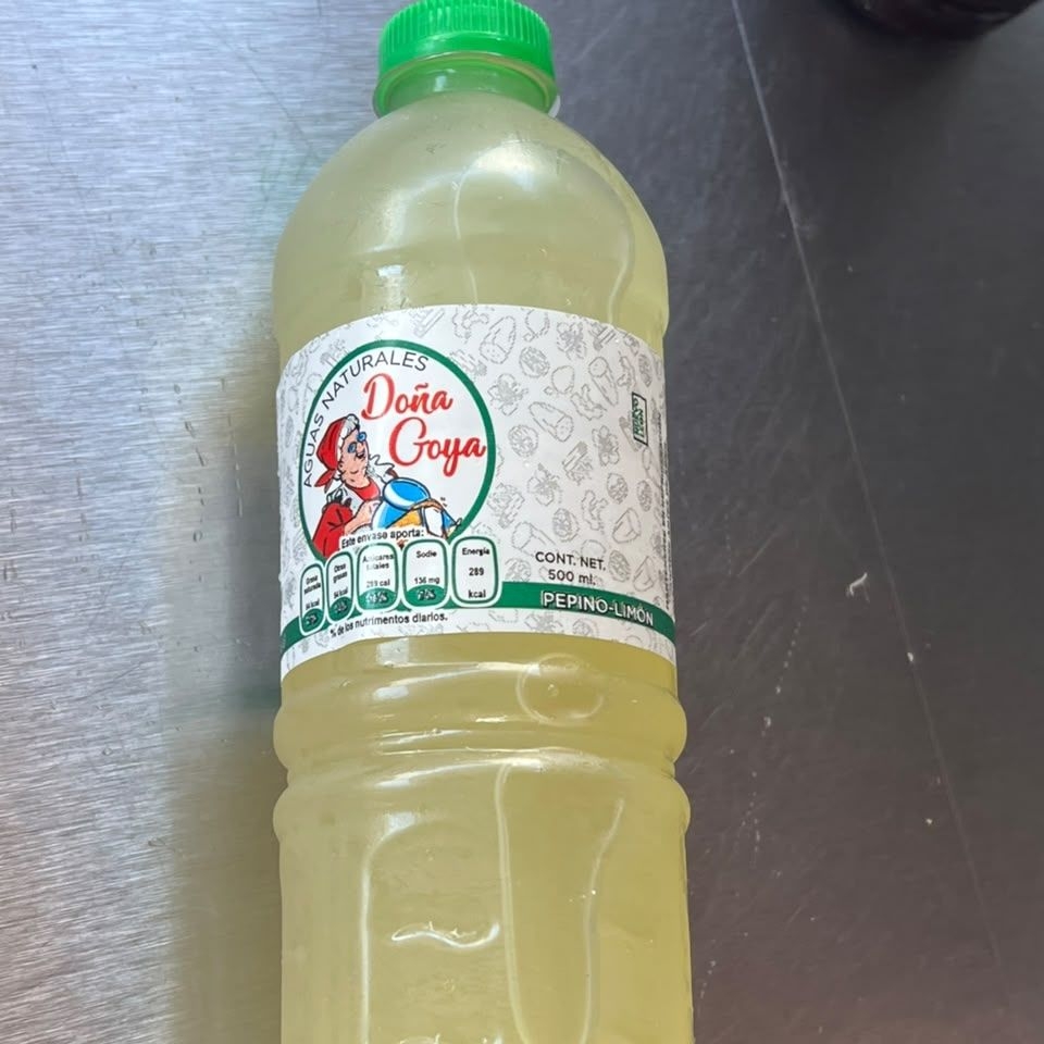 Agua Pepino-limon