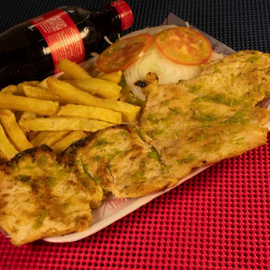 Pechuga  a la Plancha & Coca Cola 400 ml
