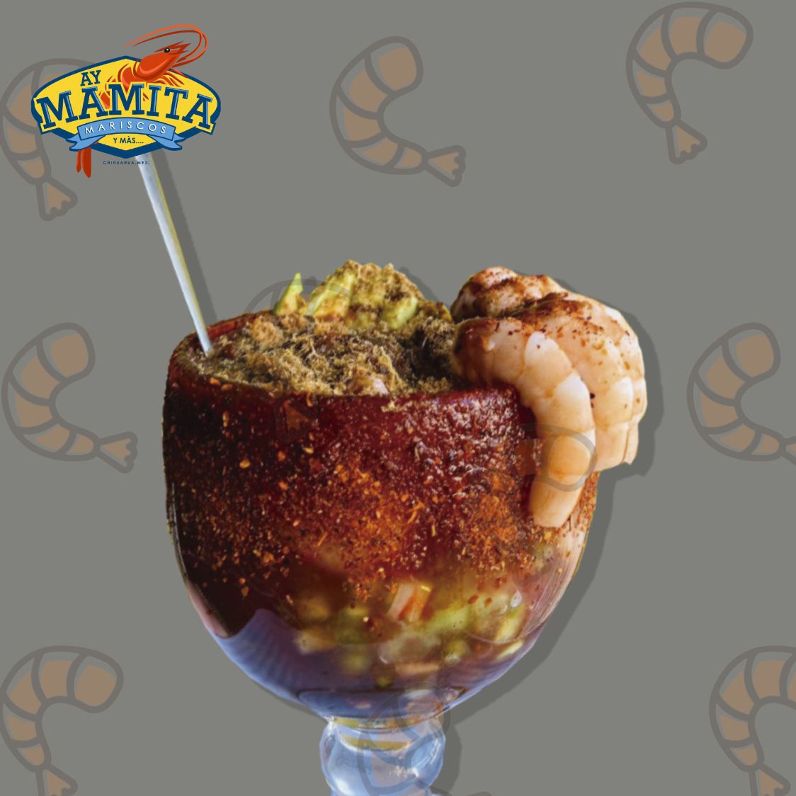 Coctel Caribeño con Machaca