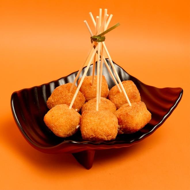 Kushiage de Queso