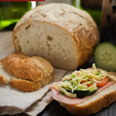 Sandiwch de Jamón de Pavo