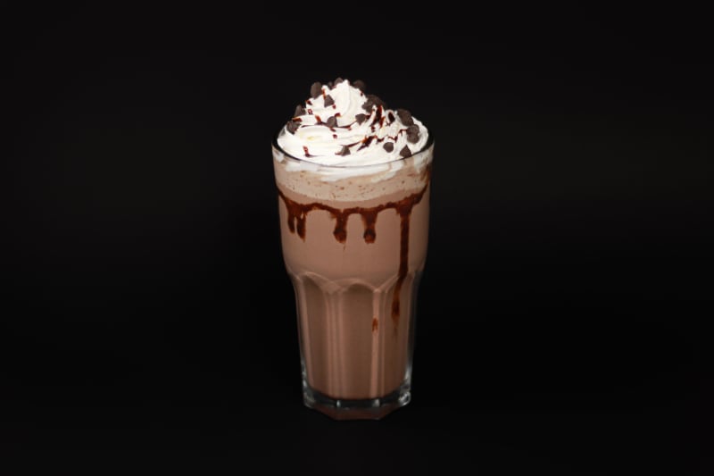 Malteada suprema de plátano.