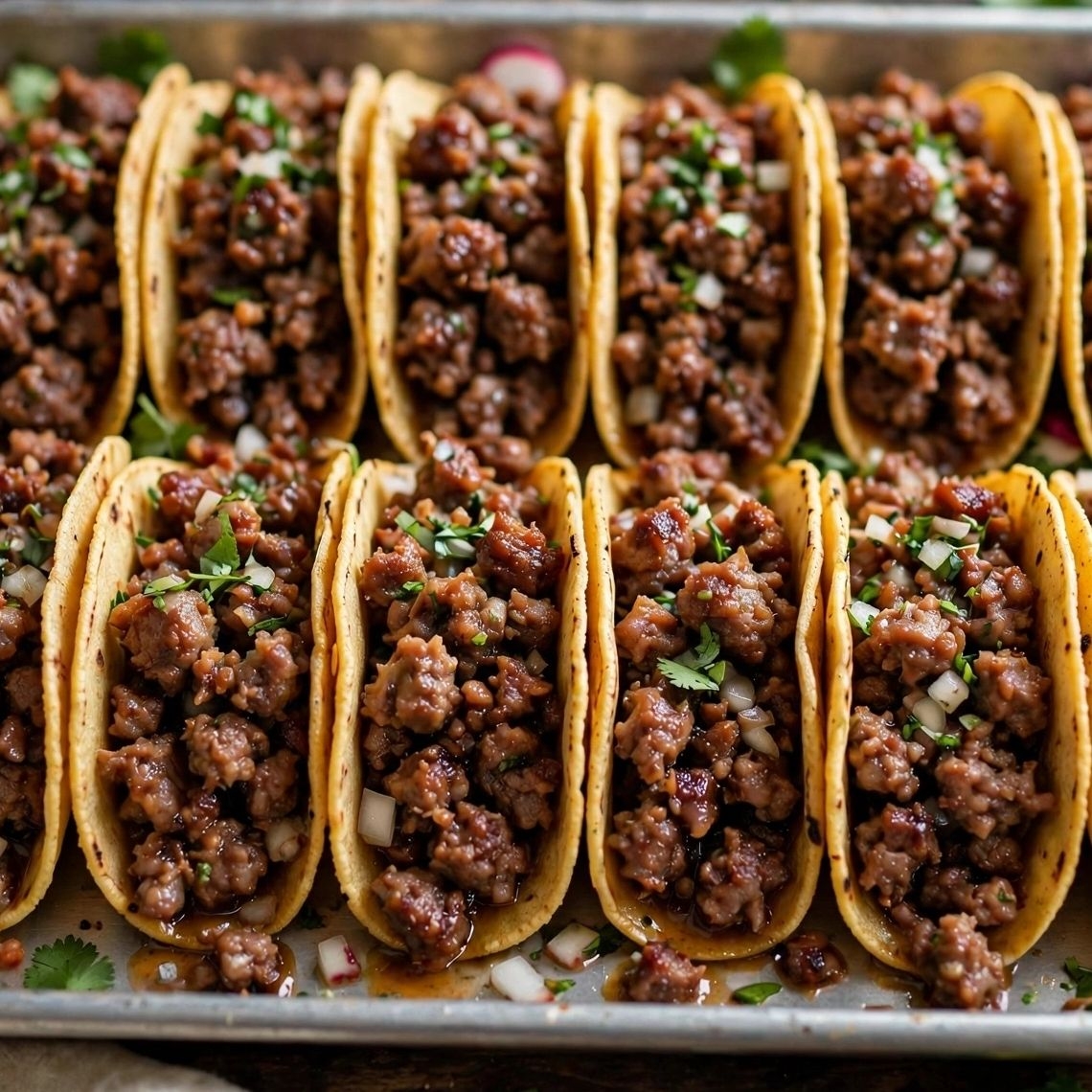 20 tacos de longaniza