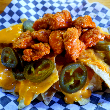 Nachos Con Boneless