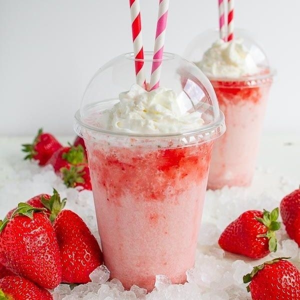 Frappé de Fresa