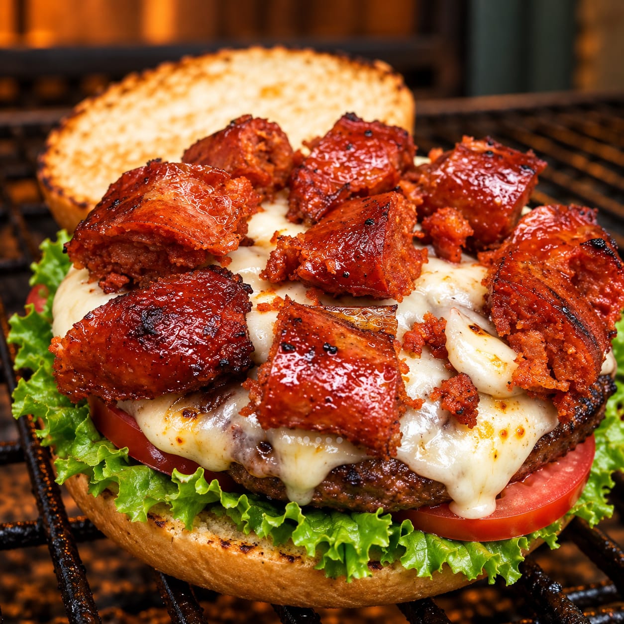 L Burger | Chorizo Toluqueño + Oaxaca