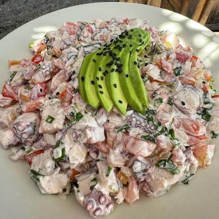 Ensalada Camarón y Pulpo