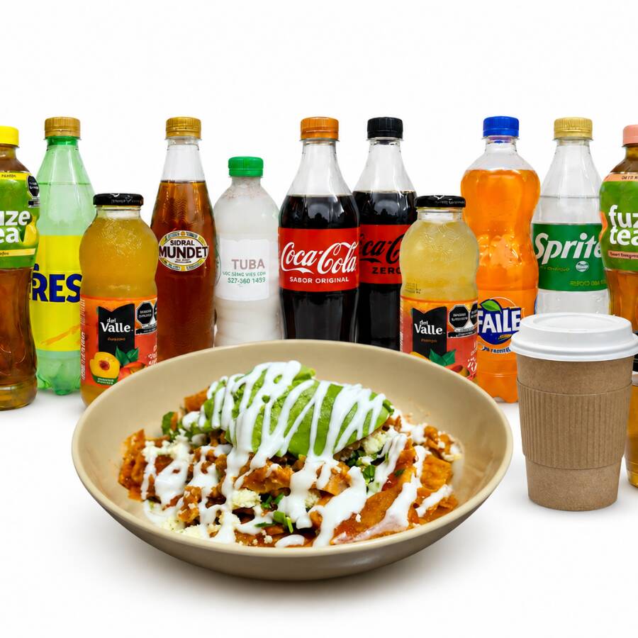 Chilaquiles con Bebida / Chilaquiles with Beverage