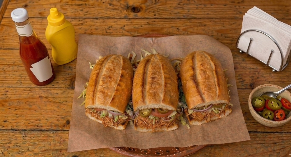 3 Lonches de Pierna