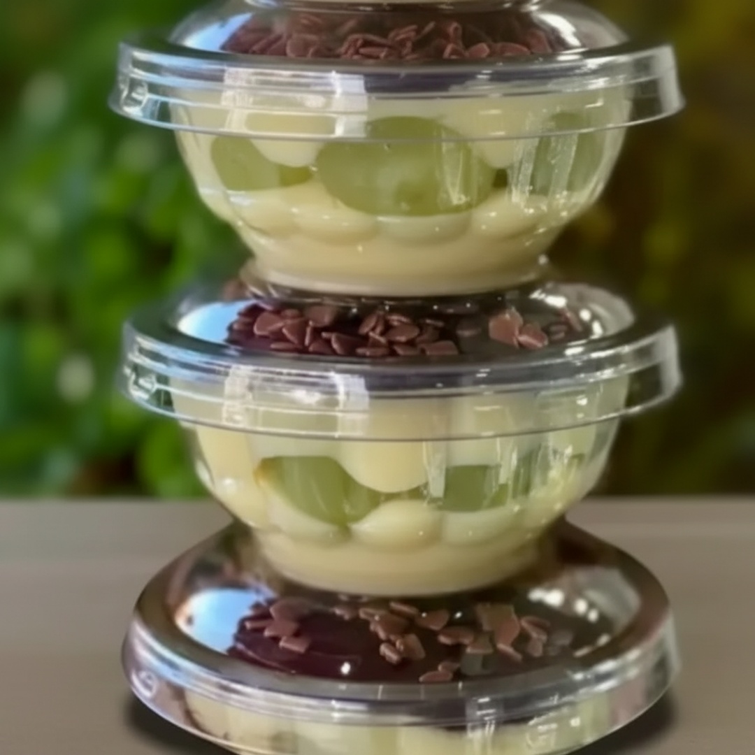 Brigadeiro de ninho cremoso, brigadeiro cremoso de chocolate belga ,uvas fresca