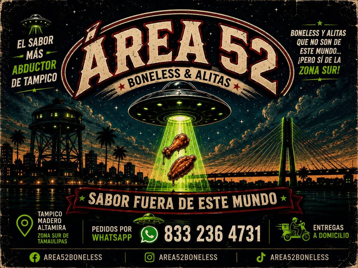 ÁREA 52 BONELESS & ALITAS