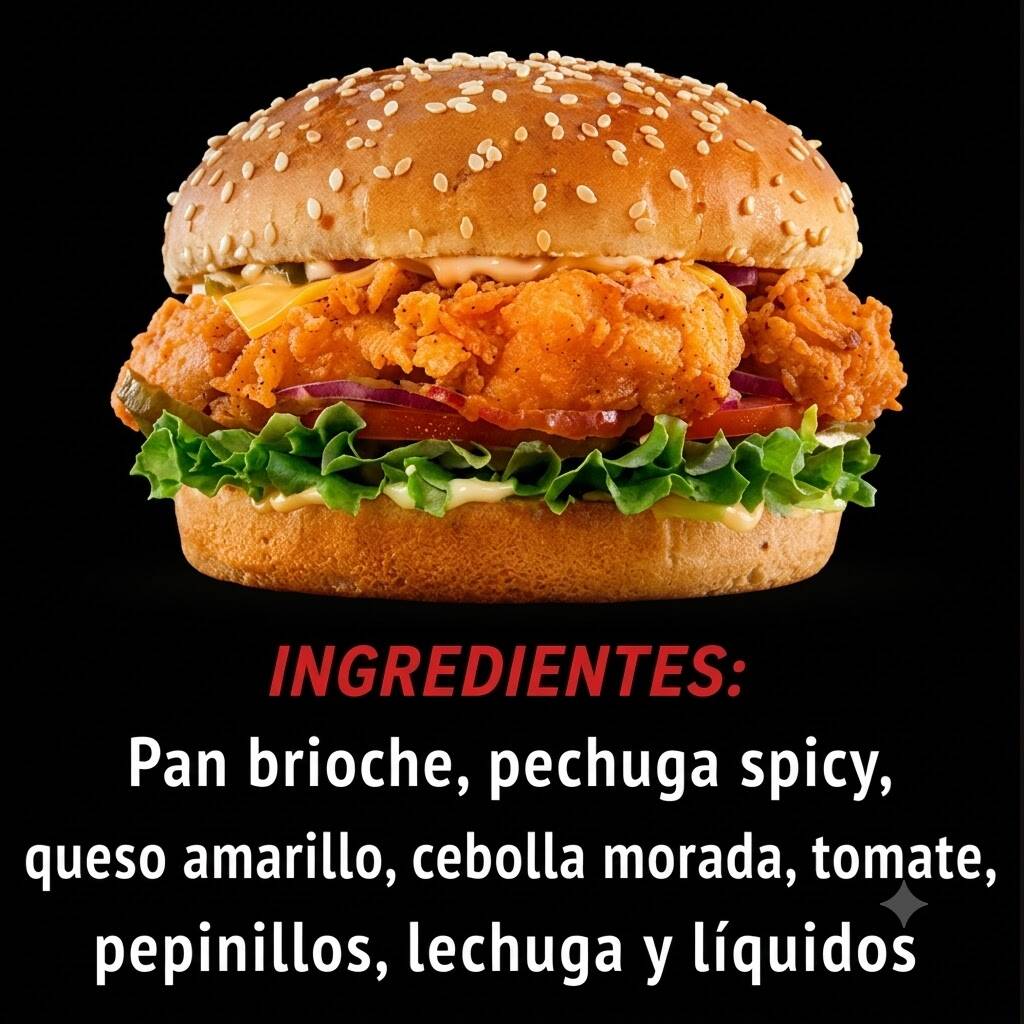 Hamburguesa de Pollo