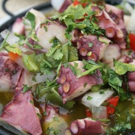 Aguachile de Pulpo