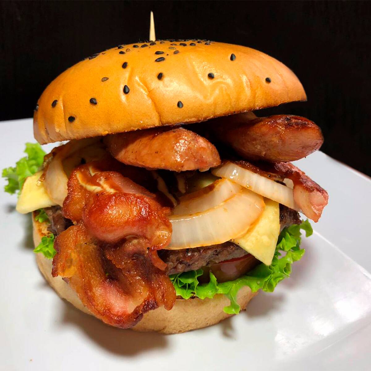 Hamburguesa Ranchera en Combo