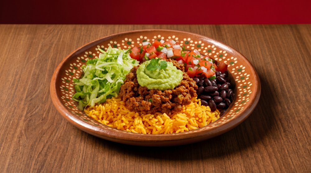Plato Mexicano con Carne