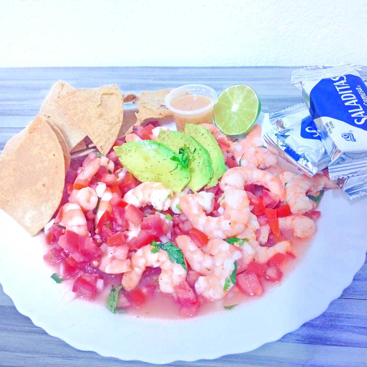 Ceviche de Camaron Marea Alta